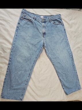 Vintage Calvin Klein Jeans Men 40x30 Easy Fit Double Stone Wash 100% Cotton